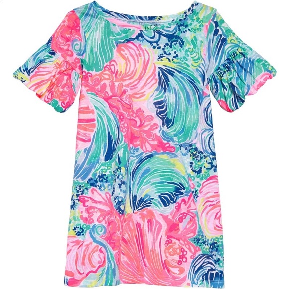 LP GIRLS SOPHIE RUFFLD IN MULTI BEACH PLS SZ S 🏝 - Picture 1 of 4